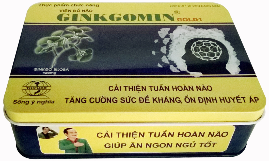 Viên bổ não Ginkgomin Gold1